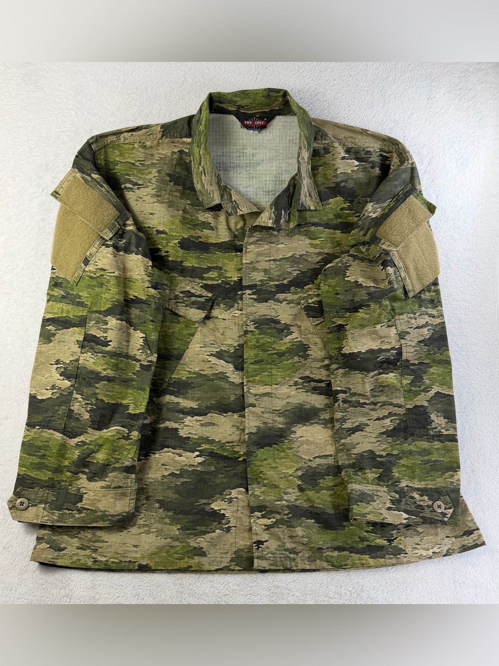 TRU-SPEC BDU Xtreme A-TACS iX Camo Tactical Jacket 2XL Short Ripstop